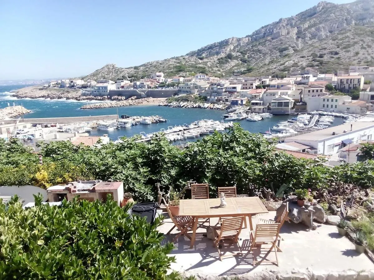 Maison Vue Magistrale Sur Le Port Et Calanques Des Goudes Marseille Holiday home