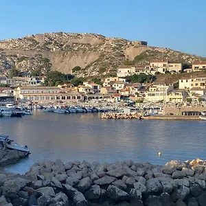 Au Coeur Du Parc National Du Massif Des Calanques, La Flibuste Des Goudes, Maison 2 Chambres, Climatisee, Jardins, Solarium, Proche Plage, Large Vue Hébergement de vacances