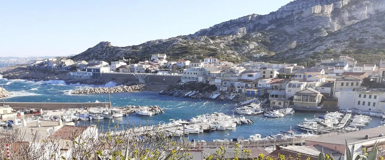 Maison Vue Magistrale Sur Le Port Et Calanques Des Goudes Marseille 0*,
